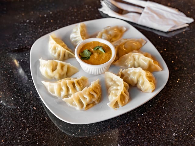 Chicken Steam Momo.