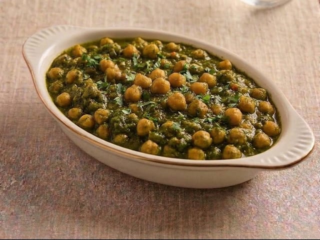 Chana Saag.