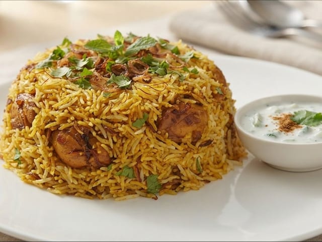 Chicken Biryani.