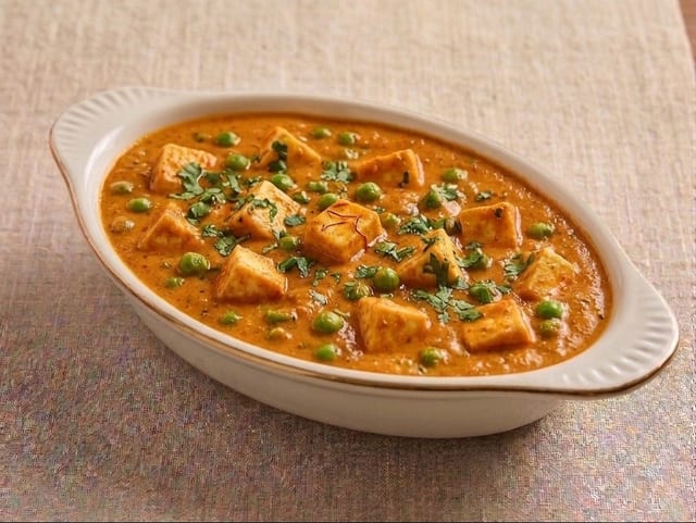 Matar Paneer.