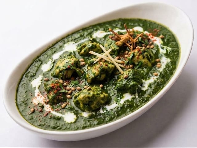 Salmon Saag.