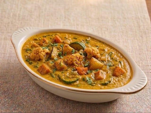 Vegetarian Korma.