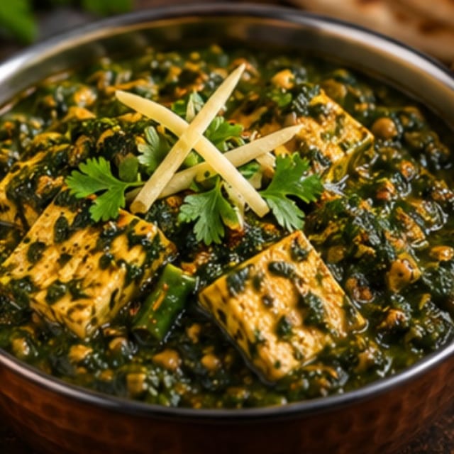 Tofu Saag (Vegan).