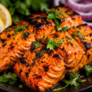 Salmon Tandoori