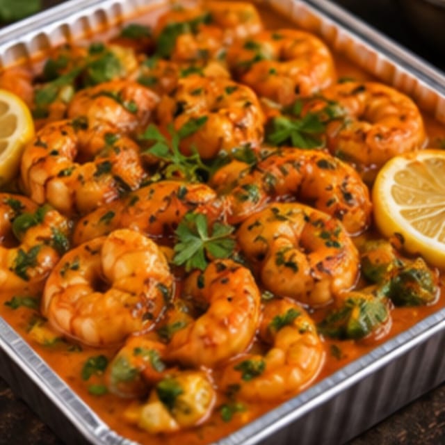 Shrimp Tray.