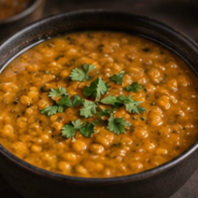 Lentil (Dal) Soup - Vegan.