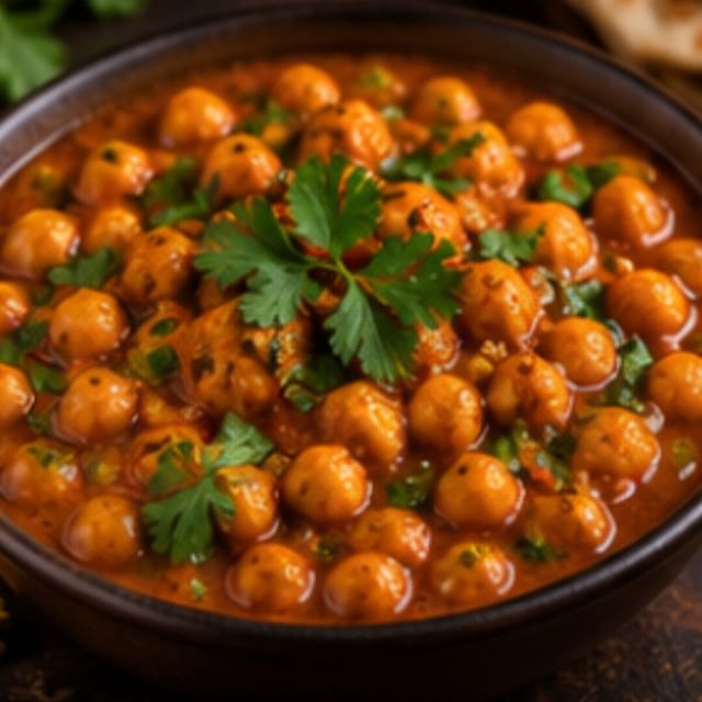 Chana Masala (Vegan).