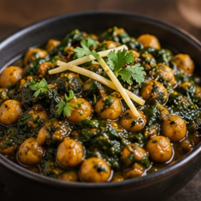 Chana Saag.