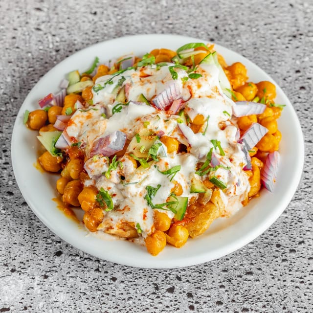 Samosa Chaat.