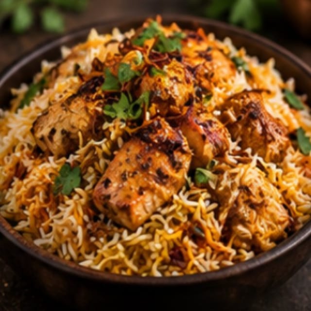 Chicken Biryani.