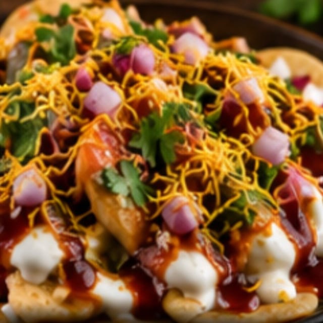 Papdi Chaat.