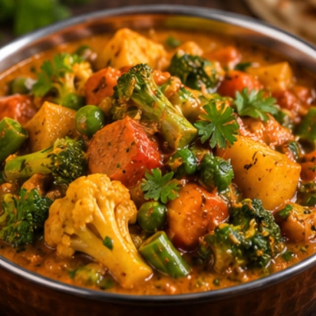 Mix Veg Curry - Vegan.
