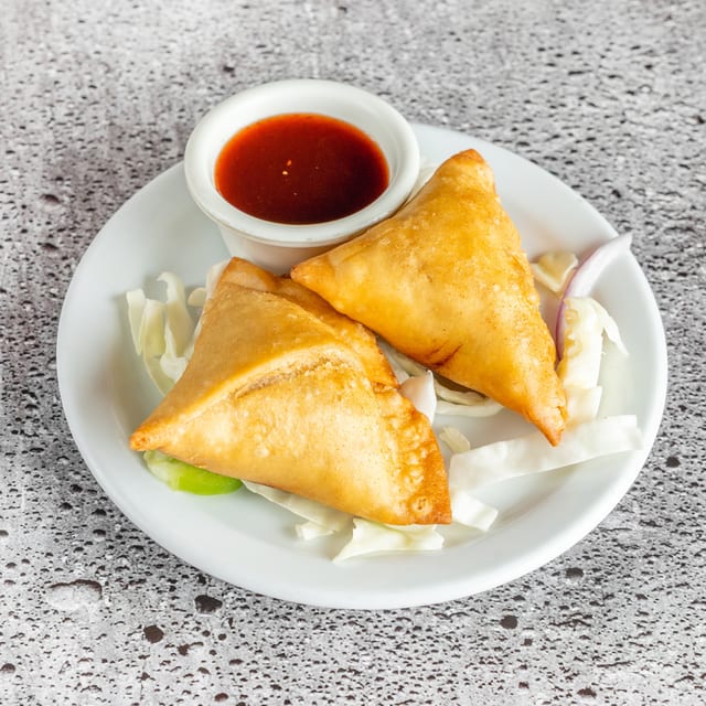 Veg Samosa - Vegan.