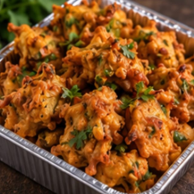 Veg Pakora (Half Tray).