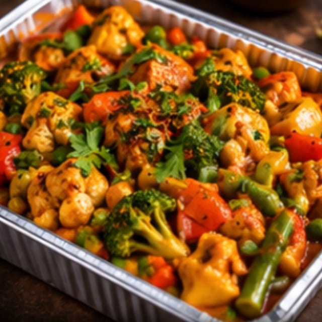 Vegetable Entree Full Tray ( Option to Pick Any Veg Item from Regular Menu).