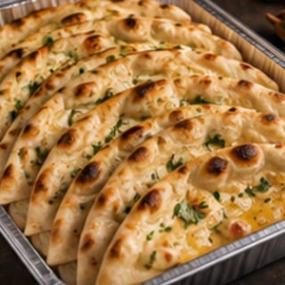 Butter Naan Bread Full Tray